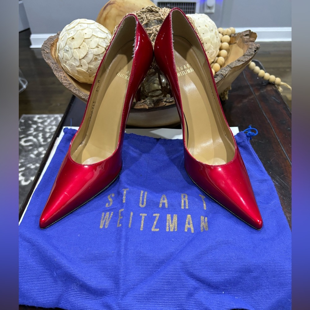 Stuart Weitzman Red Pumps